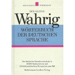 Der Kleine Wahrig Worterbuch der Deutschen Sprache TW